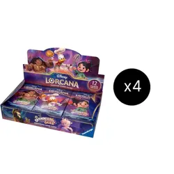 SEALED CASE! 4x Disney Lorcana: Shimmering Skies Booster Box. Factory Sealed - Image 1