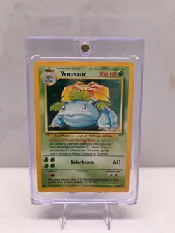 1999 Pokemon Base Set Blastoise + Venusaur Holo Set - Unlimited WOTC Vintage - Image 1