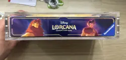 Disney Lorcana The First Chapter Booster Box 1st Print EN01 Sealed +Acrylic Case - Image 2