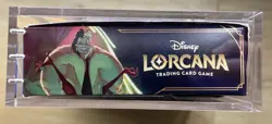 Disney Lorcana The First Chapter Booster Box 1st Print EN01 Sealed +Acrylic Case - Image 4