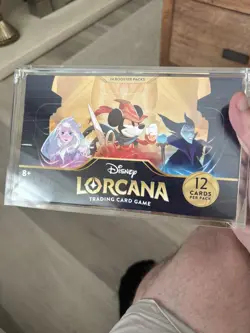 Lorcana First Chapter Booster Box Sealed DAMAGED read description - Image 1