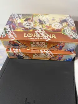 New Factory Sealed Disney Lorcana TCG Wilds Unknown Booster Box English X2 - Image 1