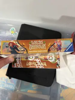 New Factory Sealed Disney Lorcana TCG Wilds Unknown Booster Box English X2 - Image 3