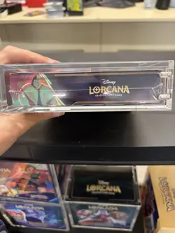 Lorcana Disney First chapter sealed Japanese booster box And Acrylic Case - Image 1