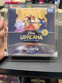 Lorcana Disney First chapter sealed Japanese booster box And Acrylic Case - Image 3