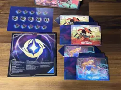 Disney Lorcana TCG "The First Chapter" Trove Empty Box W/ Inserts - Image 2