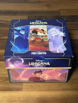 Disney Lorcana TCG "The First Chapter" Trove Empty Box W/ Inserts - Image 3