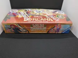 Disney Lorcana TCG Wilds Unknown Booster Box Sealed Factory Sealed 24 Packs - Image 3