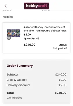 Disney Lorcana TCG: Attack of the Vine Booster Box 24 Packs - UNSEALED - NEW - Image 5