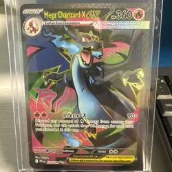 Pokemon TCG Mega Charizard X EX 109/94 Phantasmal Flames NM - Image 1