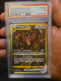 2023 Pokemon Crown Zenith FA/Giratina Vstar Secret #GG69 PSA 7 - Image 1
