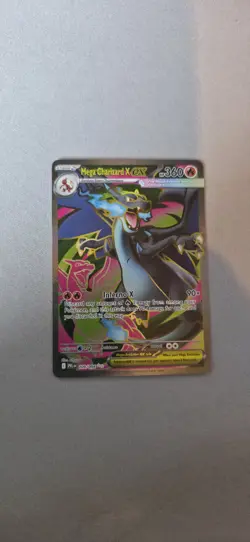 Pokemon TCG Mega Charizard X EX 109/094 Phantasmal Flames Full Art Pack Fresh NM - Image 1