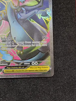 Pokemon TCG Mega Charizard X EX 109/094 Phantasmal Flames Full Art Pack Fresh NM - Image 5