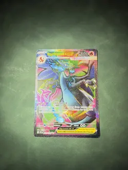 Pokemon TCG Mega Charizard X EX 109/094 Full Art Ultra Rare Phantasmal Flames - Image 2