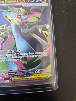 Pokemon TCG Mega Charizard EX Phantasmal Flames Full Art 109/094 - Image 3