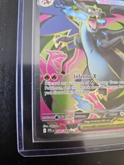 Pokemon TCG Mega Charizard EX Phantasmal Flames Full Art 109/094 - Image 4