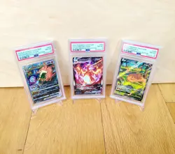 Charizard UPC Set PSA 8 Promo V, VMAX, VSTAR SWSH262 SWSH261 SWSH260 Pokemon TCG - Image 1