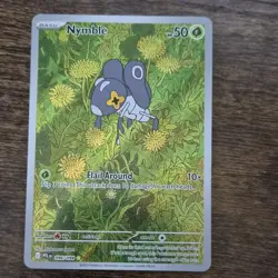 Pokemon TCG Nymble 096/094 Illustration Rare PFL Phantasmal Flames Near Mint - Image 1