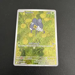 Nymble 096/094 Illustration Rare Phantasmal Flames Pokemon Holo NM - Image 1