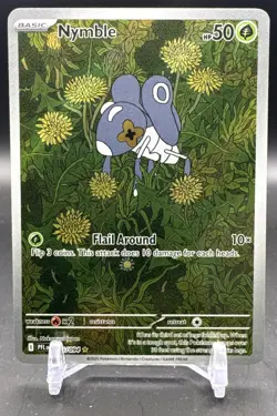 2025 Pokemon Gaming Phantasmal Flames Nymble #096/094 Illustration Rare - Image 1