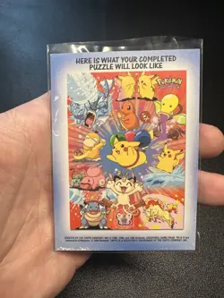 2000 Topps Pokemon TV Rattata #19 Stick-Ons Sticker 9 of 10 Blue Logo - Image 2