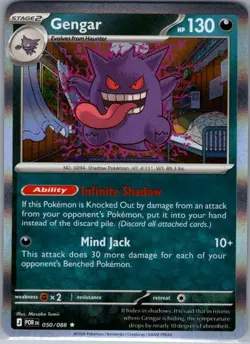 Gengar 050/088 Holo ME03: Perfect Order - Pokemon Card - NM - Image 1