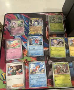 Pokemon Scarlet & Violet Base Set Bulk Lot C/U Holo Reverse Holo ex 650+ Cards - Image 5