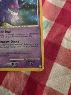 Pokemon Card Gengar 27/130 Diamond & Pearl Base Set Non-Holo Rare - Image 5
