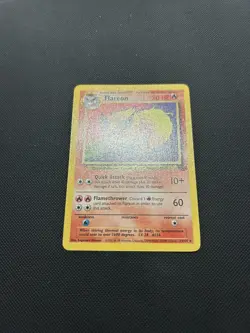 Flareon 19/64 | Base Set Jungle | Non Holo Pokemon Card Mint - Image 2
