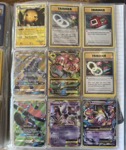 Pokemon TCG Mixed Card Lot Base Set EX XY Holo Full Art English Pikachu - Image 1