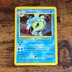 Wizards of the Coast Pokemon TCG Gyarados 6/102 Base Set Holo Rare EN 1999 - Image 1