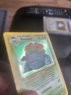Pokemon TCG Venusaur Base Set 15/102 Holo Unlimited Holo Rare - Image 4