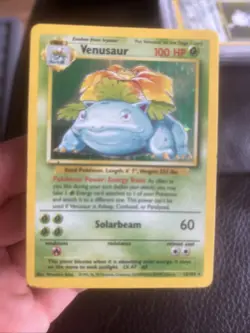 Pokemon TCG Venusaur Base Set 15/102 Holo Unlimited Holo Rare - Image 5