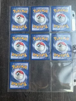 1999 Fossil 60/62 NEAR Complete Master Set Pokemon WOTC Vintage Holos Unlimited - Image 4