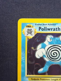 Poliwrath 13/102 Base Set Holo Rare Pokemon Card - Image 5