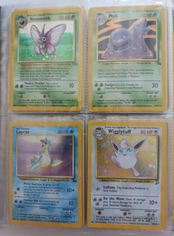 Pokemon WOTC Vintage Collection Holo Rare Cards Base Sets Binder Folder HP-NM - Image 2