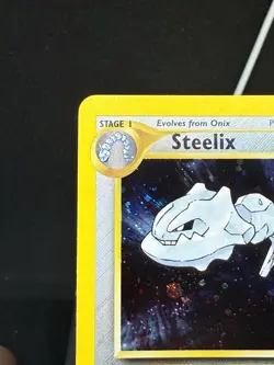 Steelix 15/111 Rare Neo Genesis Pokemon Unlimited Holo Lightly Played - Image 3