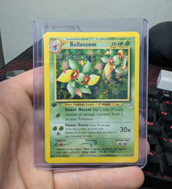 Pokemon Bellossom 3/111 Neo Genesis 1st Edition Holo Rare M/LP Condition 🔥 - Image 1