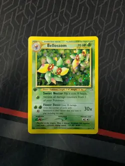 Pokemon Bellossom 3/111 Neo Genesis 1st Edition Holo Rare M/LP Condition 🔥 - Image 4