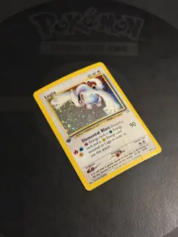 Pokemon 2000 Lugia 9/111 Neo Genesis 1st Edition Holo Rare 90 HP English - Image 4