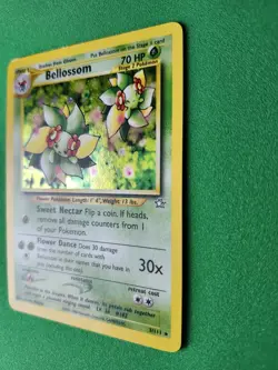 Pokemon TCG Bellossom Neo Genesis Holo Unlimited Rare Card 3/111 MP - Image 3