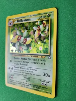 Pokemon TCG Bellossom Neo Genesis Holo Unlimited Rare Card 3/111 MP - Image 4