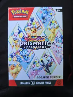 Pokemon Scarlet And Violet Prismatic Evolutions Booster Bundle Box - Image 1