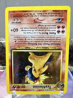 Pokemon Typhlosion Neo Genesis Holo Rare 17/111 WOTC 2000 - Image 2