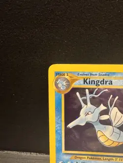 Pokemon TCG - Kingdra 💦 8/111 Neo Genesis ⭐ Holo ✨ Rare WOTC Card LP - Image 2