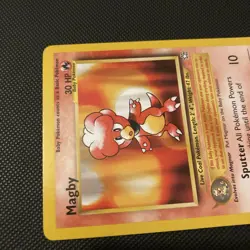 Pokemon Card Neo Genesis Magby 23/111 Rare Non Holo WOTC - Image 5