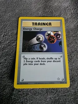 Pokemon Card - Energy Charge 85/111 Neo Genesis Non Holo Rare WOTC - Image 1