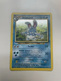 Pokemon TCG: azumarill 2/111 Neo Genesis holo rare WOTC Pokemon Card - Image 1