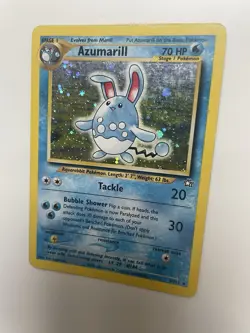Pokemon TCG: azumarill 2/111 Neo Genesis holo rare WOTC Pokemon Card - Image 4