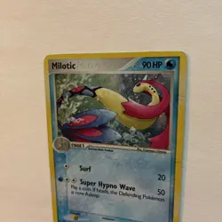 Pokemon TCG Milotic EX Emerald Holo Card 8/106 Rare See Pics Pen Mark - Image 3